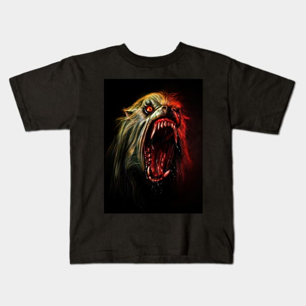 Werewolf Kids T-Shirt by Artofokan